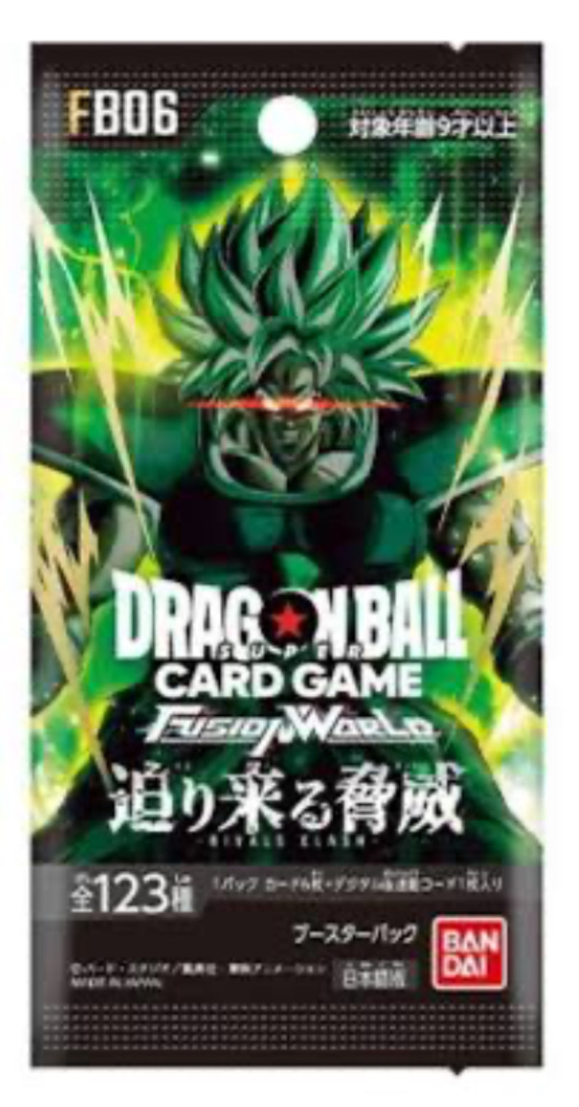 DBZ FB-06 World Rivals Japanese Booster Box