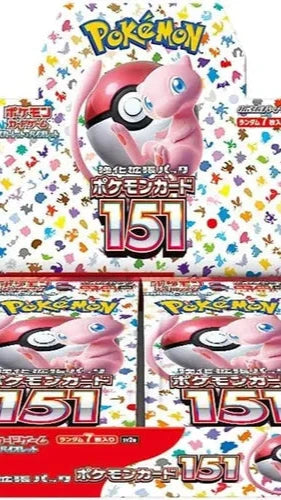 Pokémon 151 Japanese Booster Box