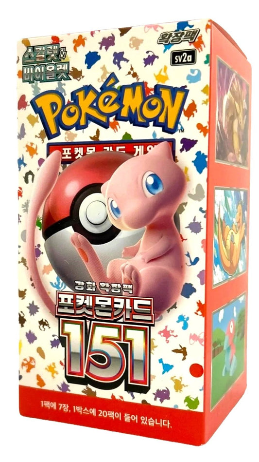 Pokémon 151 Korean Booster Box