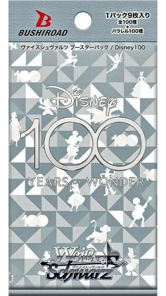 Disney Weiss Schwarz 100 Years Of Wonder Japanese Booster Box